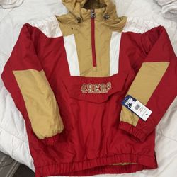 49ERS VINTAGE STYLE JACKET SZ L