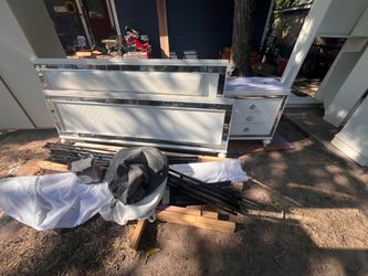 King size bed frame