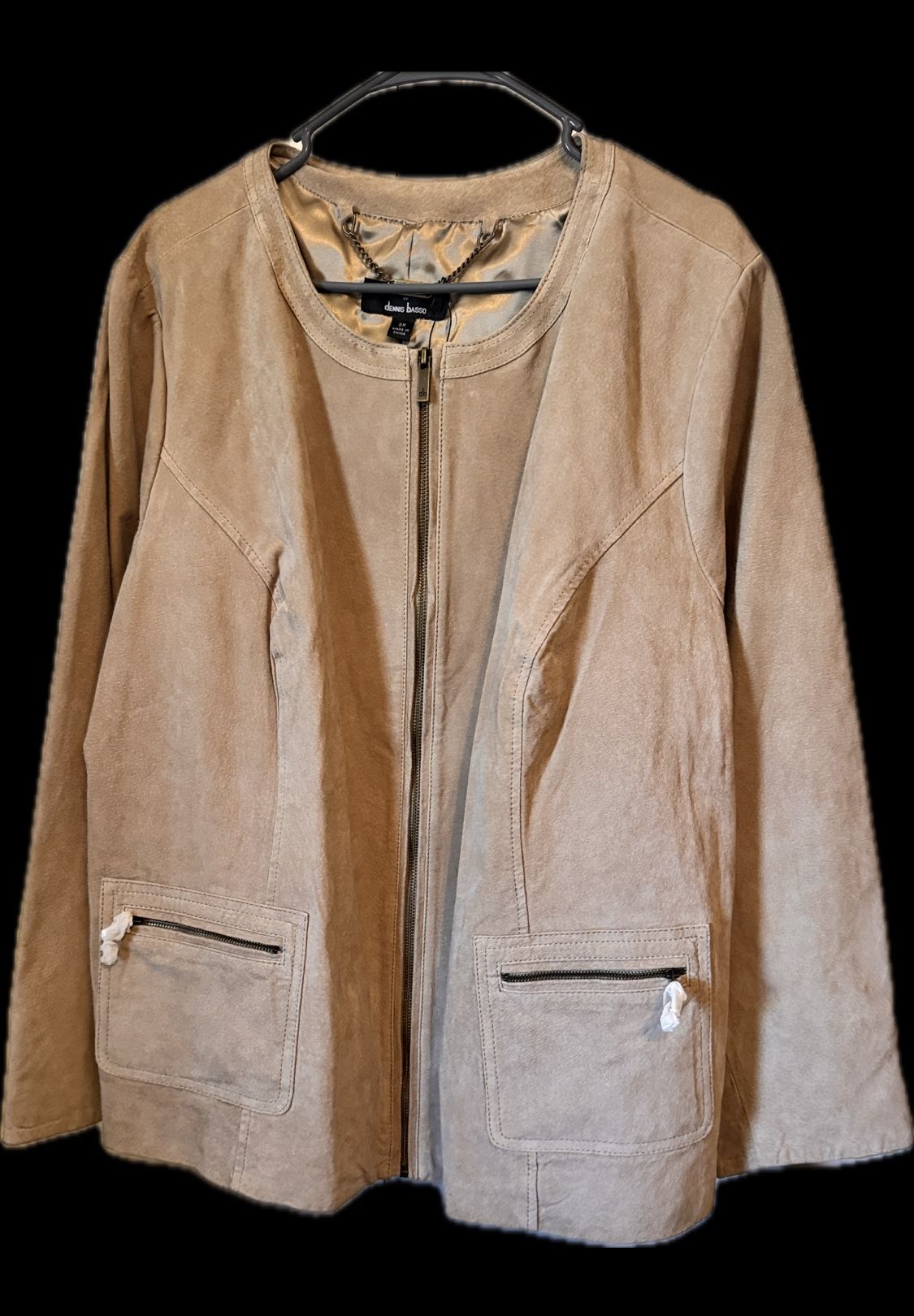 Women’s 3X Vintage Leather Jacket Never Worn