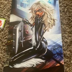 Black Cat Poster