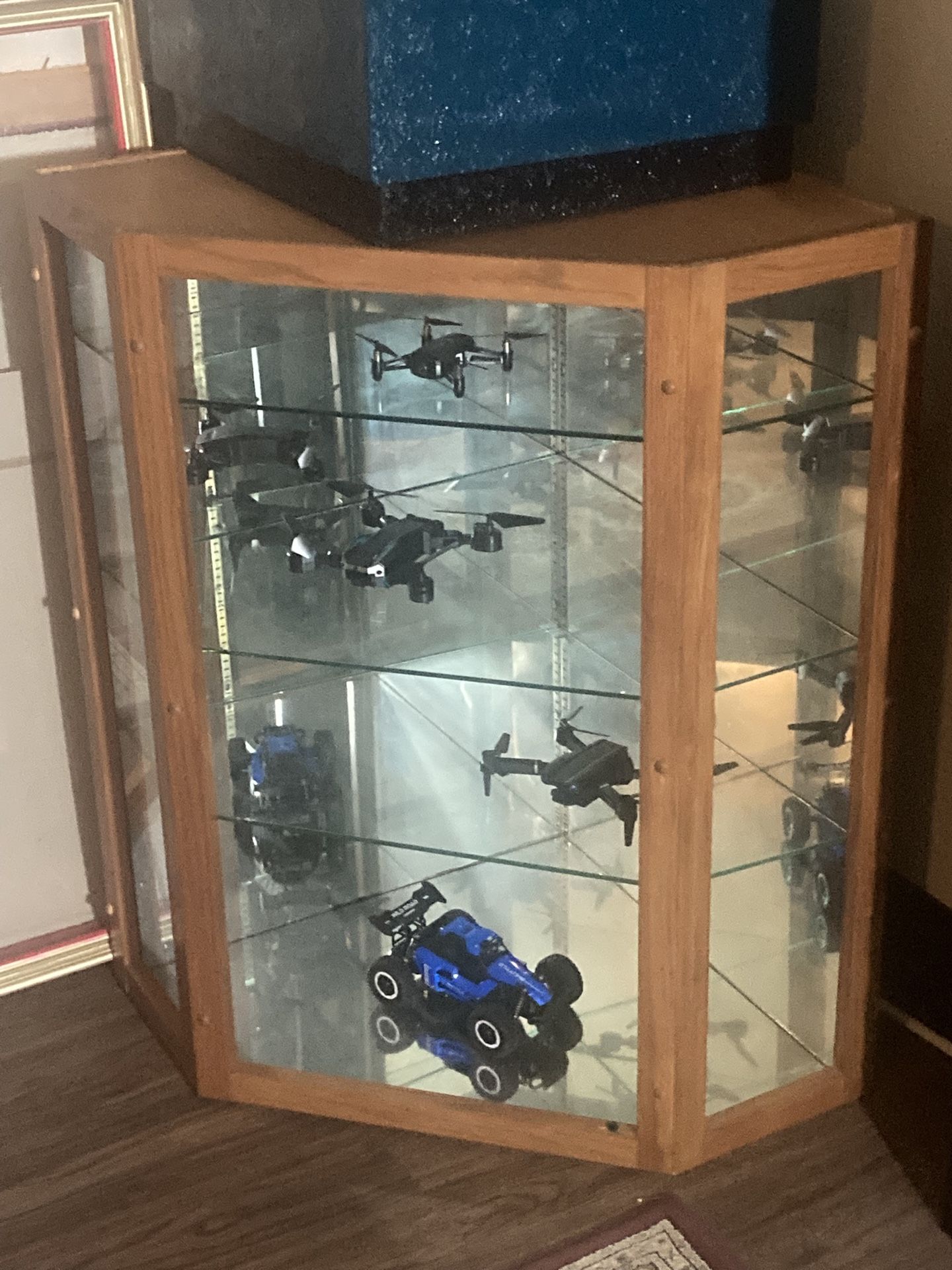 Corner Curio Cabinet