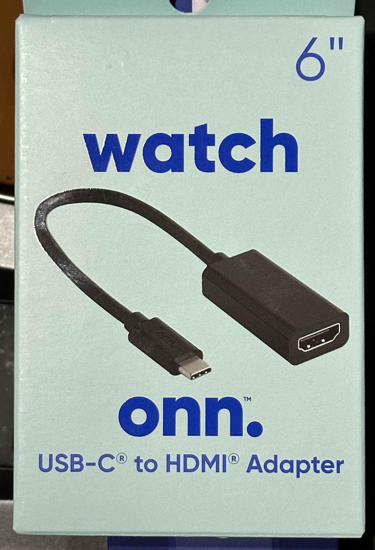 USB-C to HDMI Adapter 6inch 4k