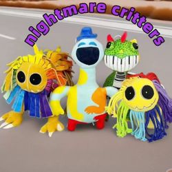 Poppy playtime 4 series plush 4pcs together