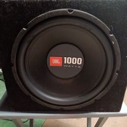 12" JBL Subwoofer
