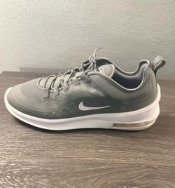 Nike light grey mesh trainer with white swoosh
