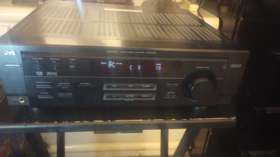 JVC. Receiver RX-6018v
