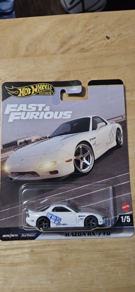 Hotwheels Premium Mazda Rx7 FD (F&F)