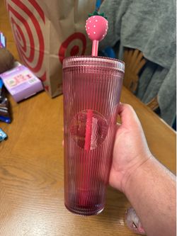 Pink Vibes Strawberry Cold Cup