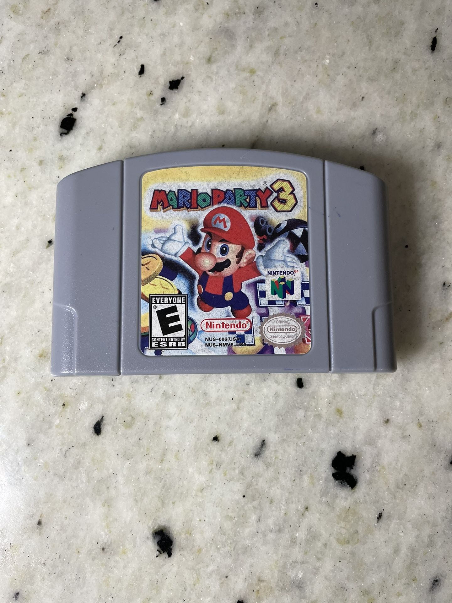 Mario Party 3 (Nintendo 64) Reproduction Cartridge – Tested & Working