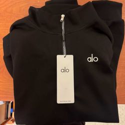 Black Alo Quarter Zip
