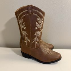 Girls Cowgirl Boots - Size 1