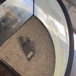 Corner tank and stand