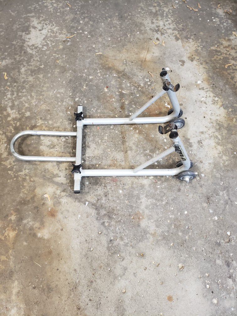 Photo LP Racing Front Fork Motorcycle Stand FREE!!!