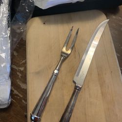 Vintage Towle Carving Set 