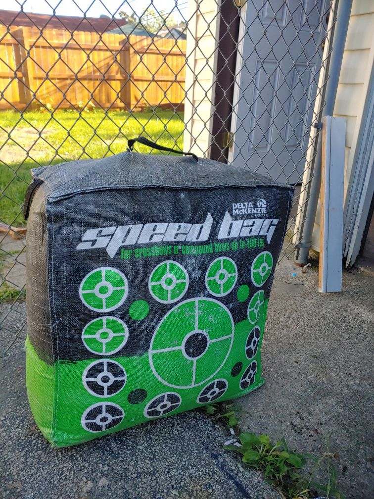Speed bag for target practice