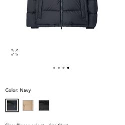 Burberry Detachable Sleeve Puffer Coat 