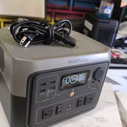 EcoFlow RIVER 2 Max Portable Power Station (512Wh) Highlights Charges from 0-100% in 60 Minutes Charge via Solar, Car, AC, and USB 80%+ Capacity after