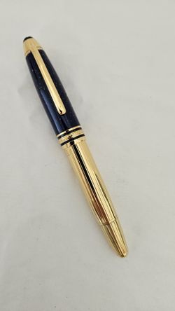 MontBlanc Meisterstuck Ramses II Fountain Pen (Blue & gold) 146 LeGrand 18k nib