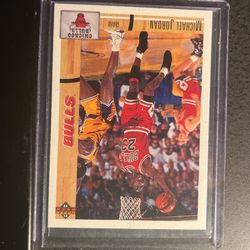 Michael Jordan  ‘91 Upper Deck Card