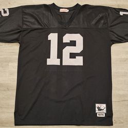 Las Vegas Raiders Official NFL Men's 2x Stitched Stabler Throwback Jersey