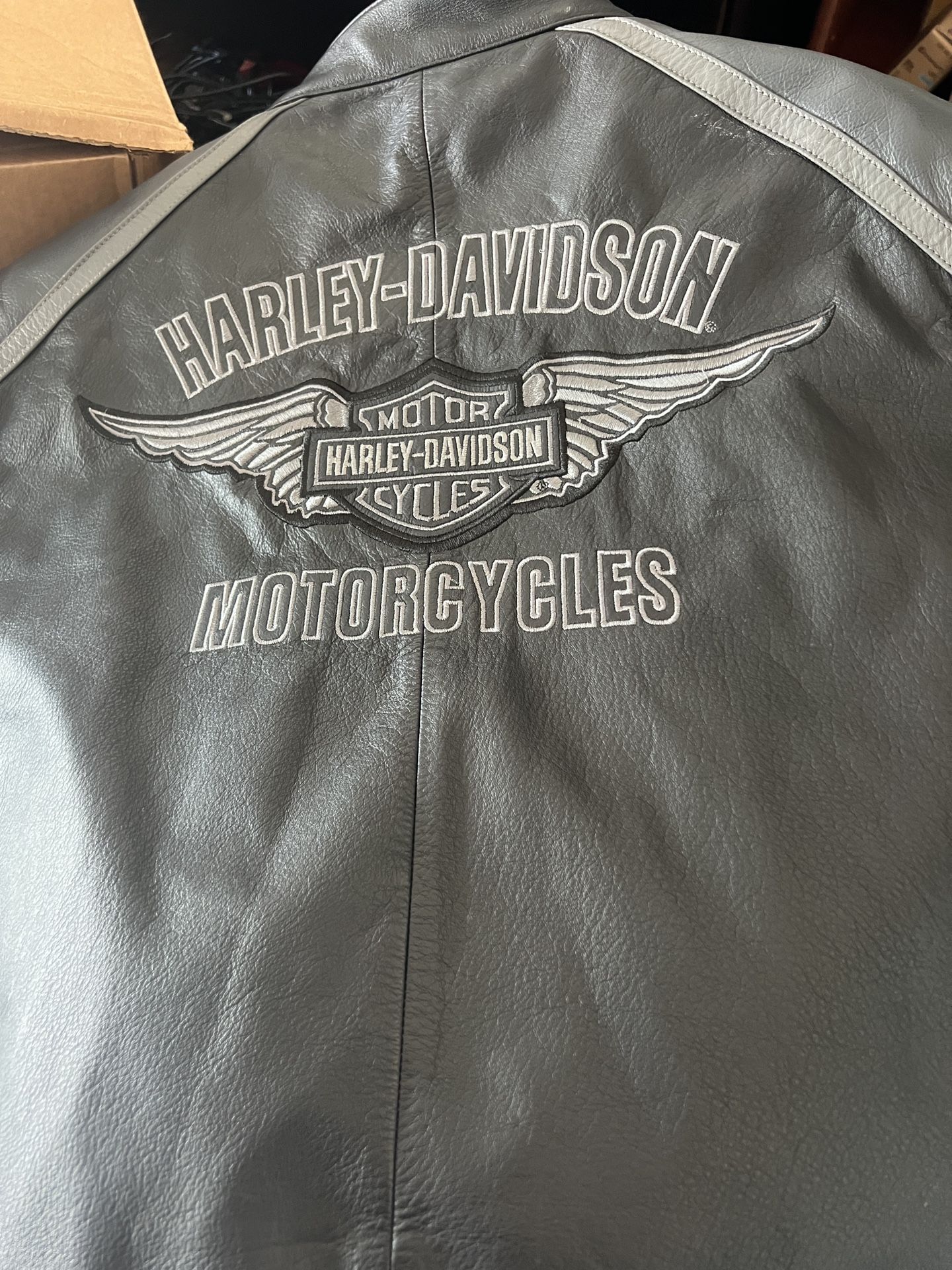 HARLEY DAVIDSON MENS LEATHER JACKET