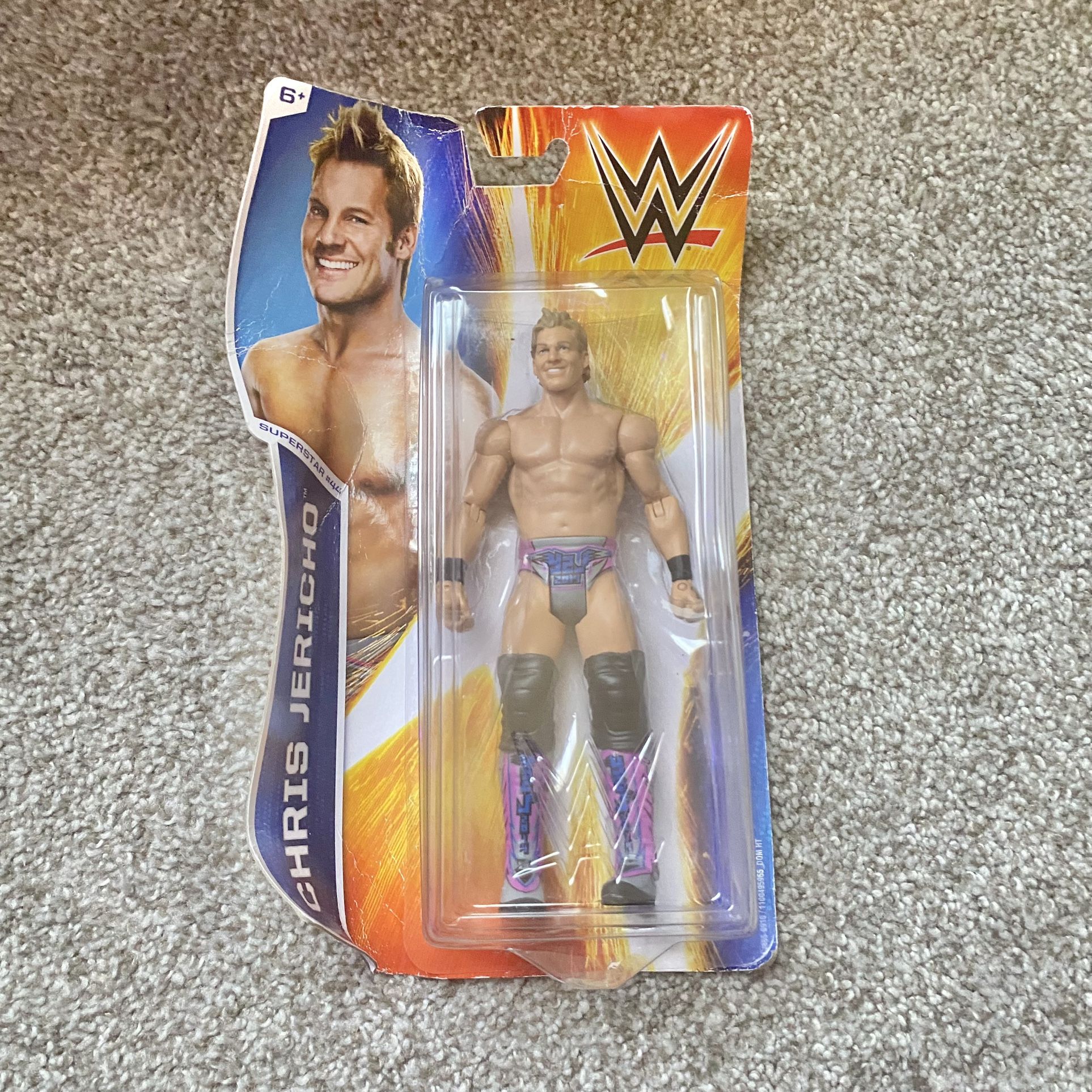 2015 WWE WWF Mattel Chris Jericho Wrestling Figure MOC WCW NWO Stampede #44