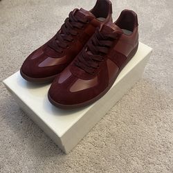 Maison Margiela Red Sneakers Size 10.5
