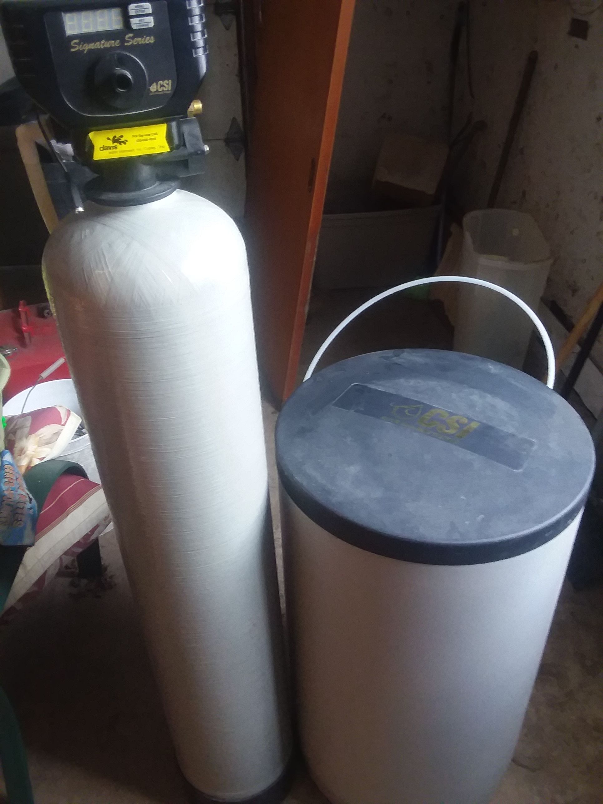 CSI Signature Series water softener