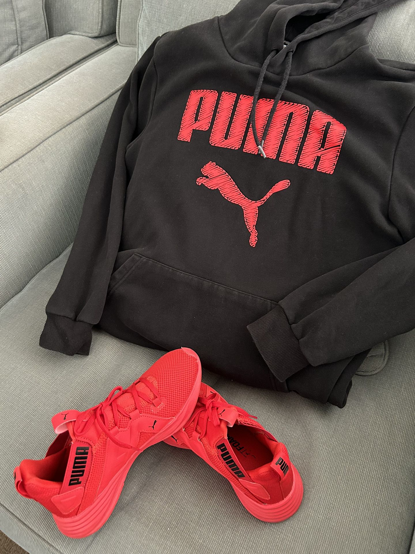 Puma Hoodie & Tennis Shoes