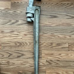 Schick  Heavy Duty 24  Inch Aluminum Pipe Wrench Straight Plumbers Tool Professional Use