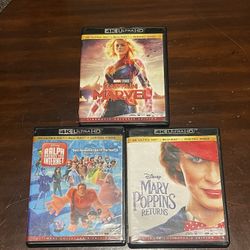 All For $15/ 4k Ultra HD Movies Movies-+ Blu-ray Lot (3 Movies For $25)