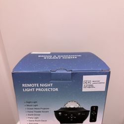 New! night light projector