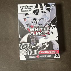 🔥🤍 Pokémon White Flare Booster Pack – Factory Sealed Heat! 🤍🔥