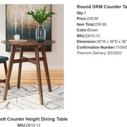 Bistro Table And Two Chairs 