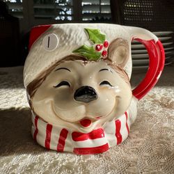 #1 Vintage Christmas Mug