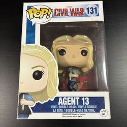 Funko Pop! Marvel Civil War Agent 13 #131 (2016)