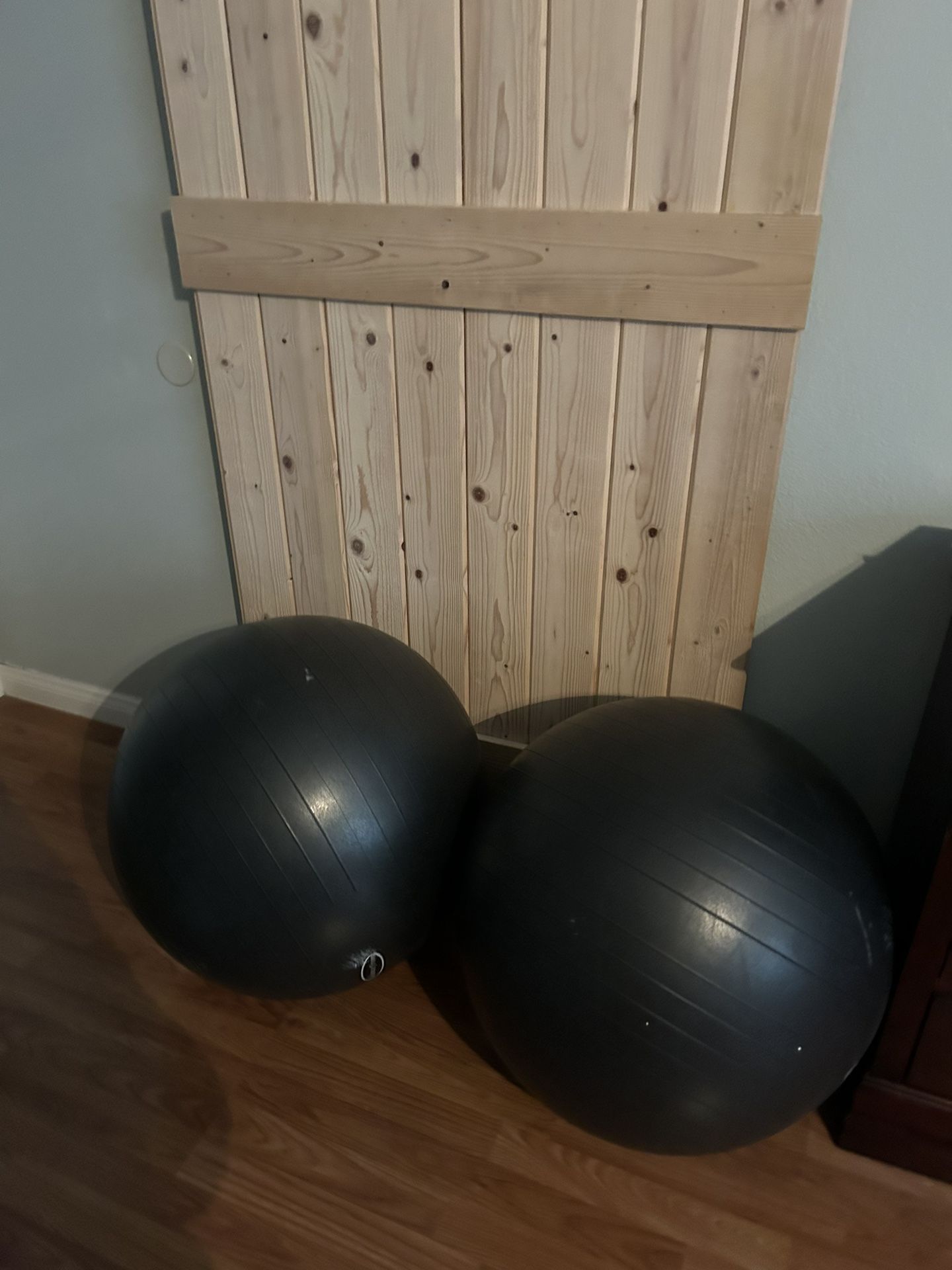 Two Exercise Balls