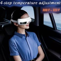 yoyomax Eye Massager with Heat, Sleep Eye Mask Massage with Bluetooth Music, Reduce & Relax Eye Strain, Dark Circles, Dry Eyes - Improve Sleep Ideal G