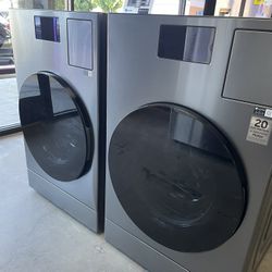 Samsung Bespoke 5.3 Cu Front Load All In One Washer Dryer Combo