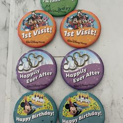 Park Bound disney buttons 