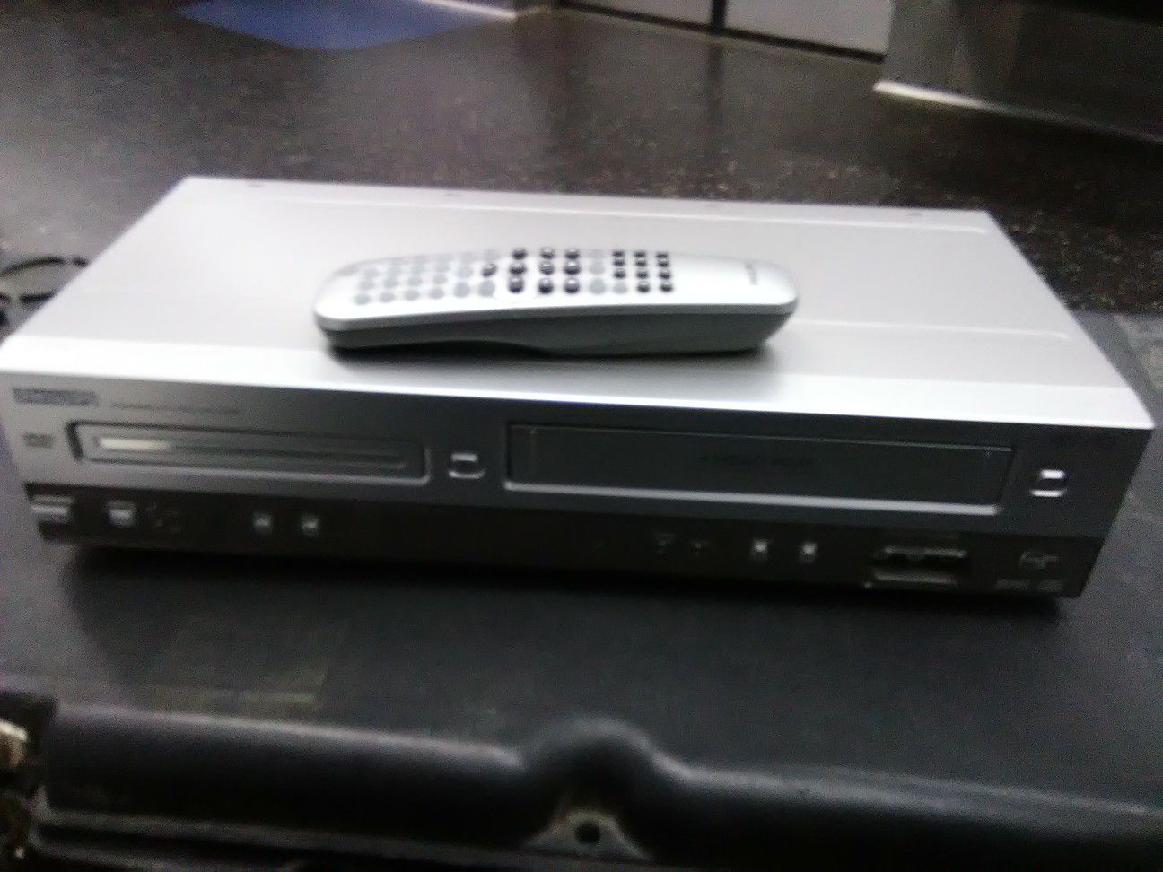 Phillips DVD and VCR player with remote control