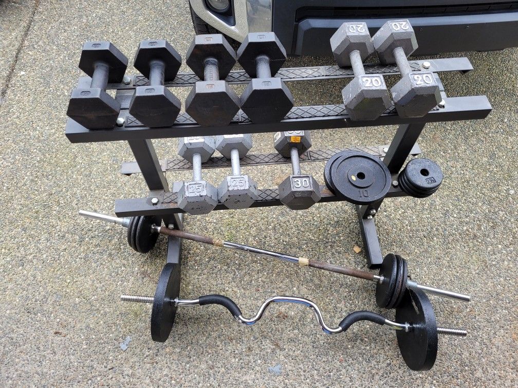 309lbs Of Free Weights for Sale in Snohomish, WA OfferUp