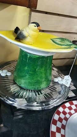 Bird Bath.. Bird not included.