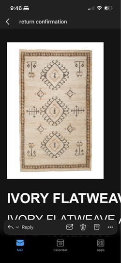 New designer woven rug 9x12 beige/black