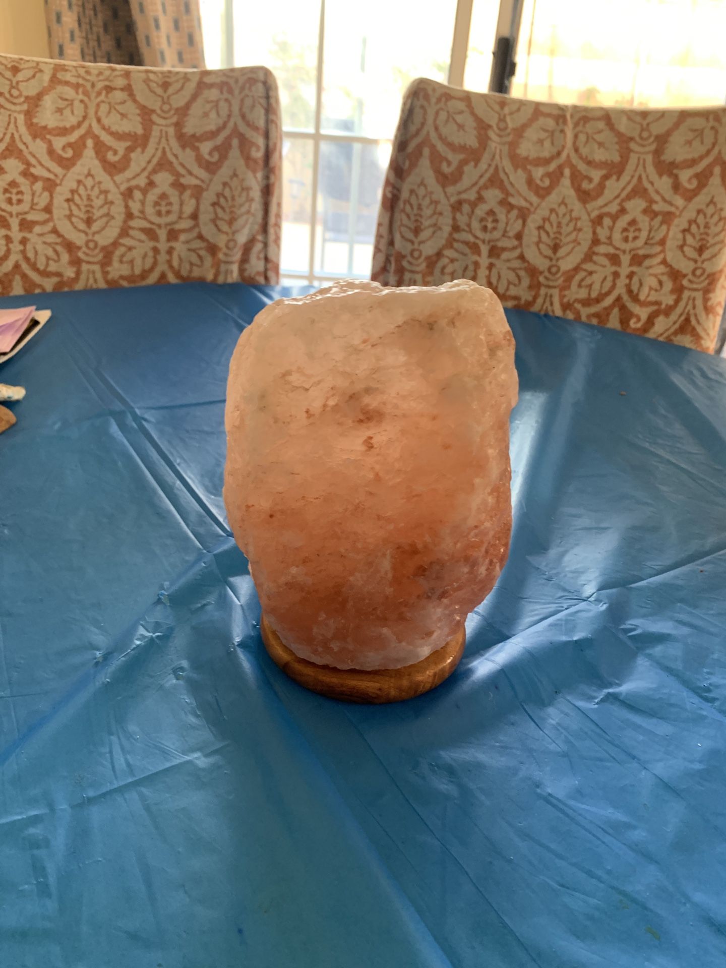 Large Natural Salt Pink Decoration 