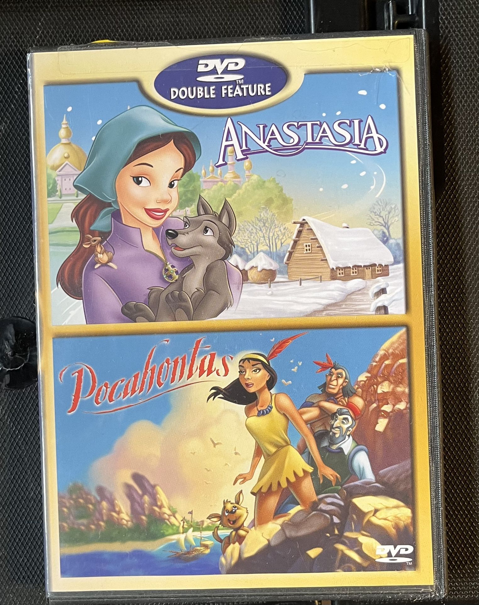 Anastasia and Pocahontas DVD Movie
