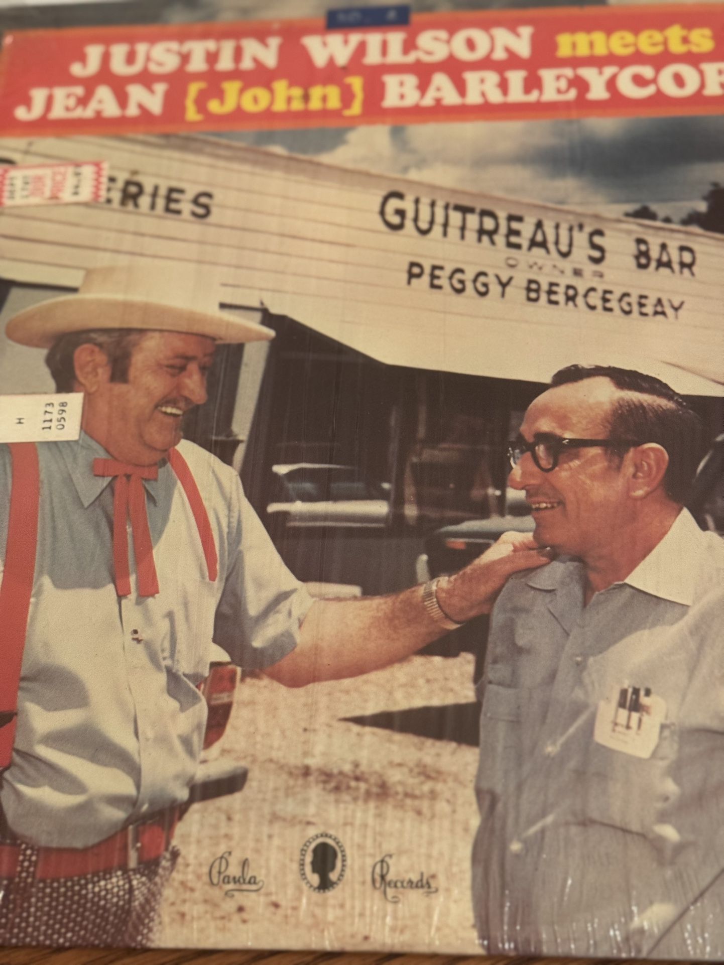 Justin Wilson Meets Jean John Barleycorn Vinyl Album