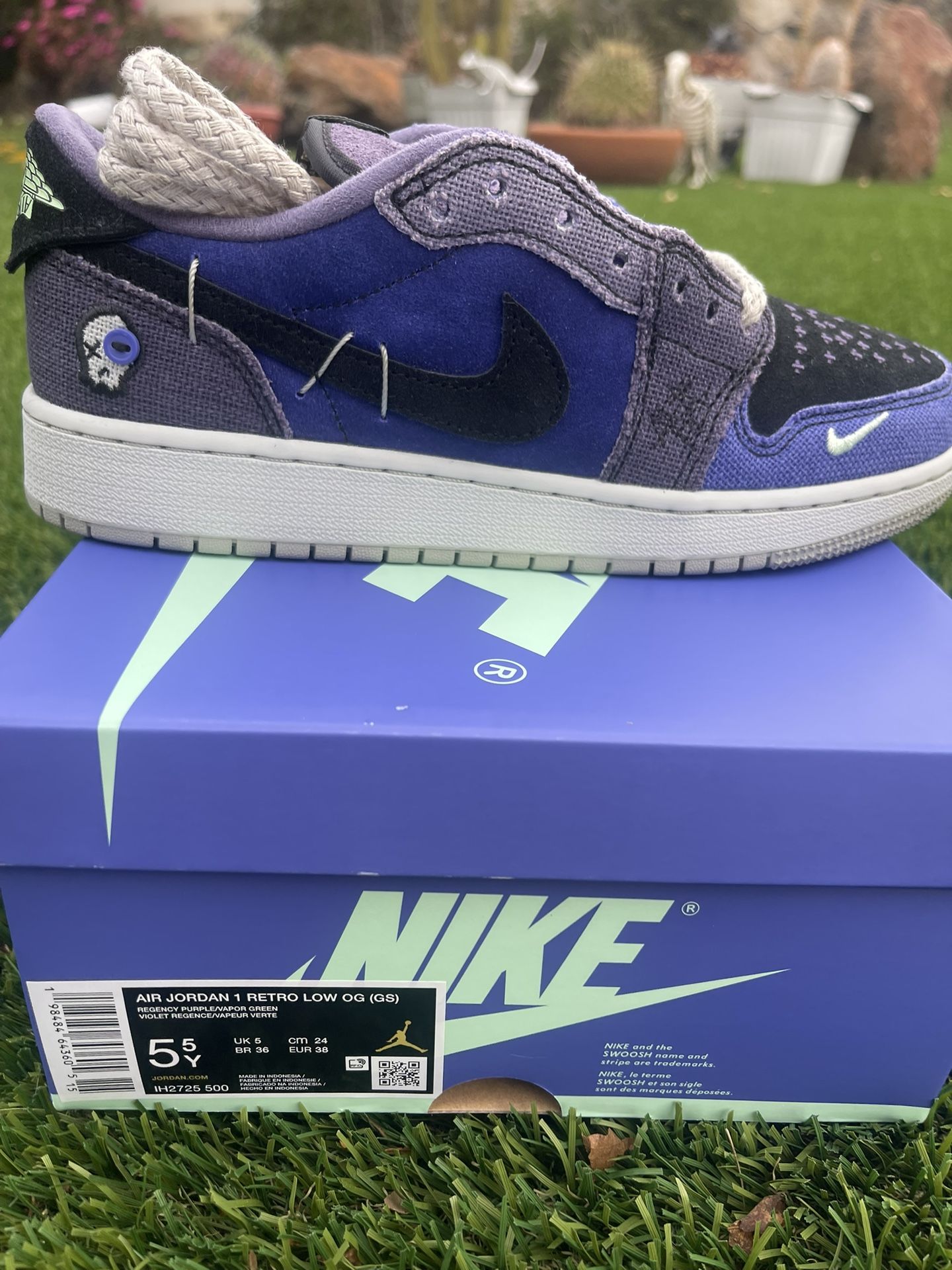 Nike Air Jordan 1 Retro Low OG Zion Williamson Voodoo Alternate