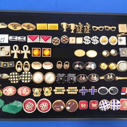 Vintage Cufflinks Wholesale Lot Fasion Preowned