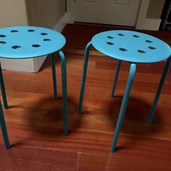 Blue Stools Like New